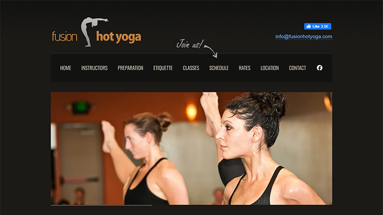 website example