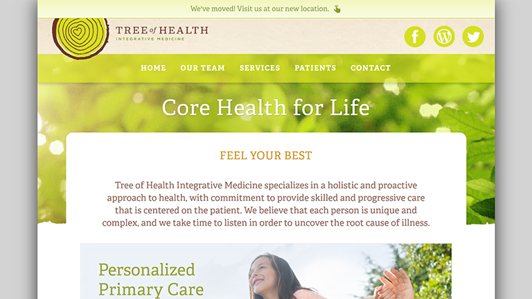 website example